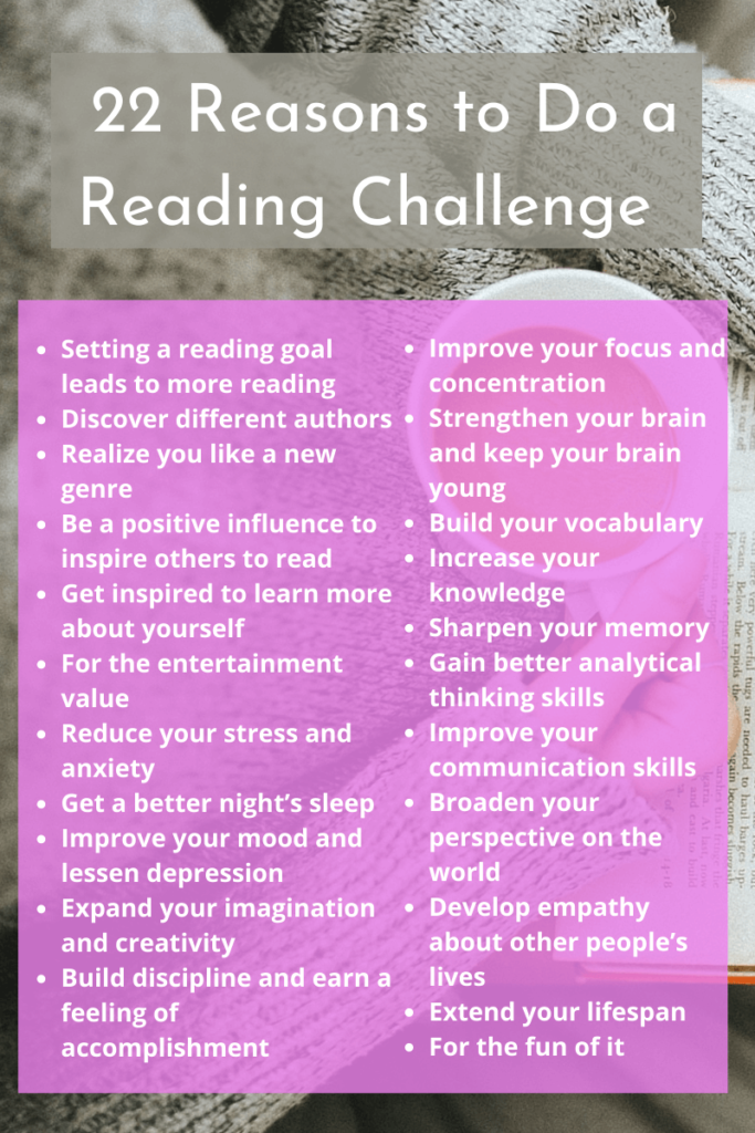 22 Reasons to Do a Reading Challenge