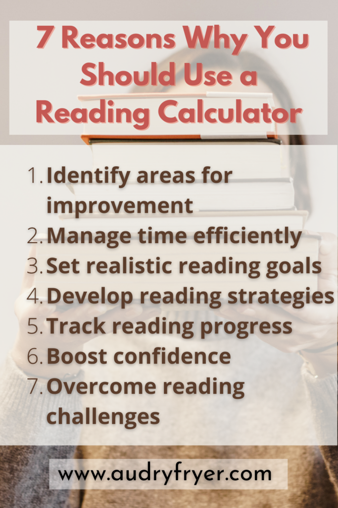 7 Reasons Why You Should Use a Reading Calculator