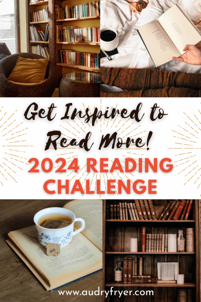 Want to read more in 2024? This reading challenge is easy and super convenient. You'll get a reading prompt with a booklist of reading inspo each month!